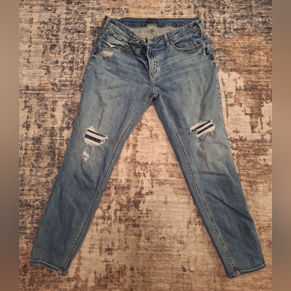 Silver Jeans Women's Skinny Jeans - Light Blue